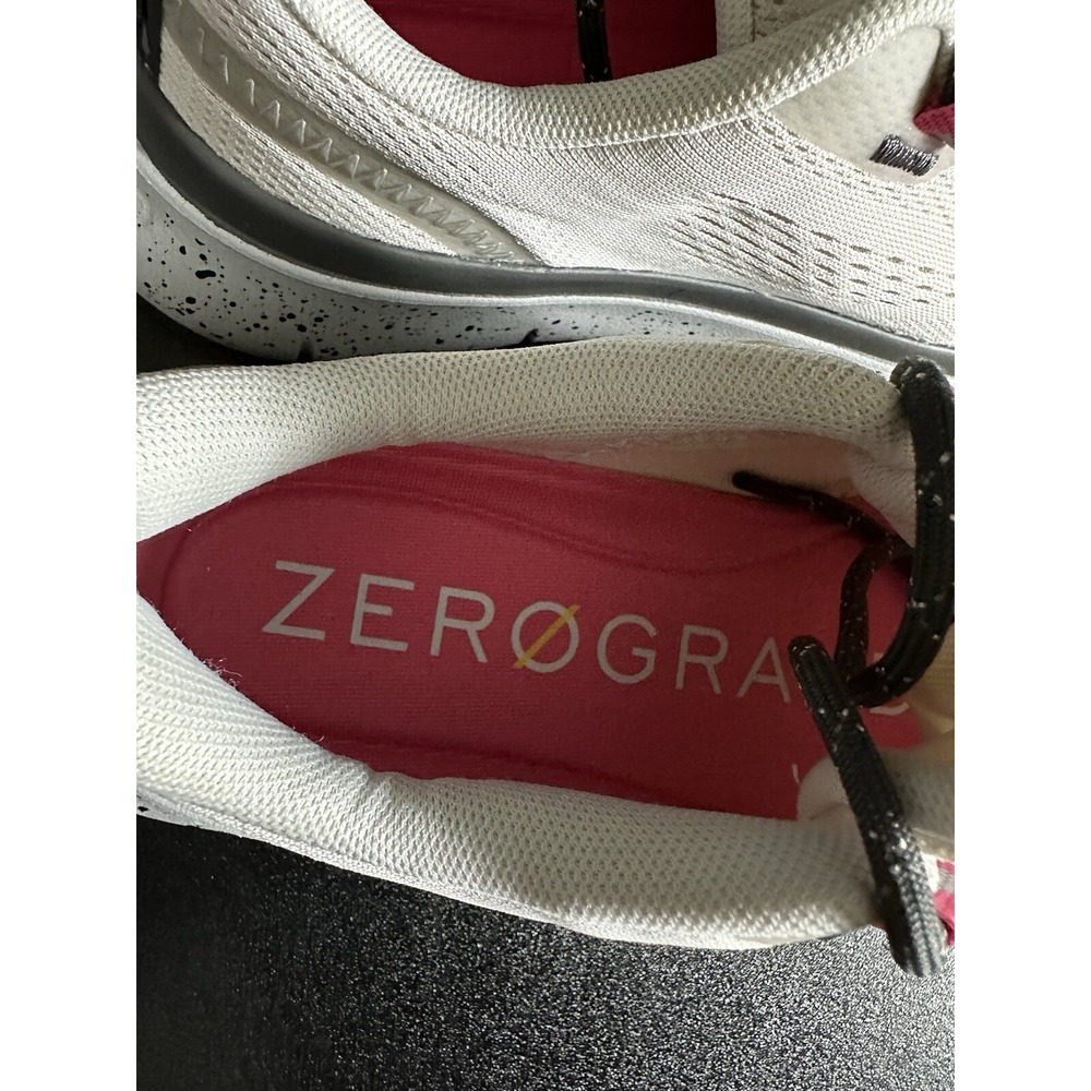 Cole Haan ZERØGRAND Journey 6B Women's Running Shoes White Pink EUC Stylish‎ - Picture 14 of 16